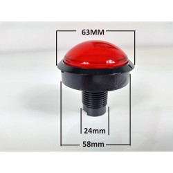 LED Button mit Dome