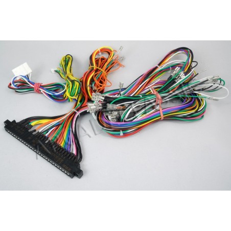 Jamma harness for 6 buttons per player, with -5V